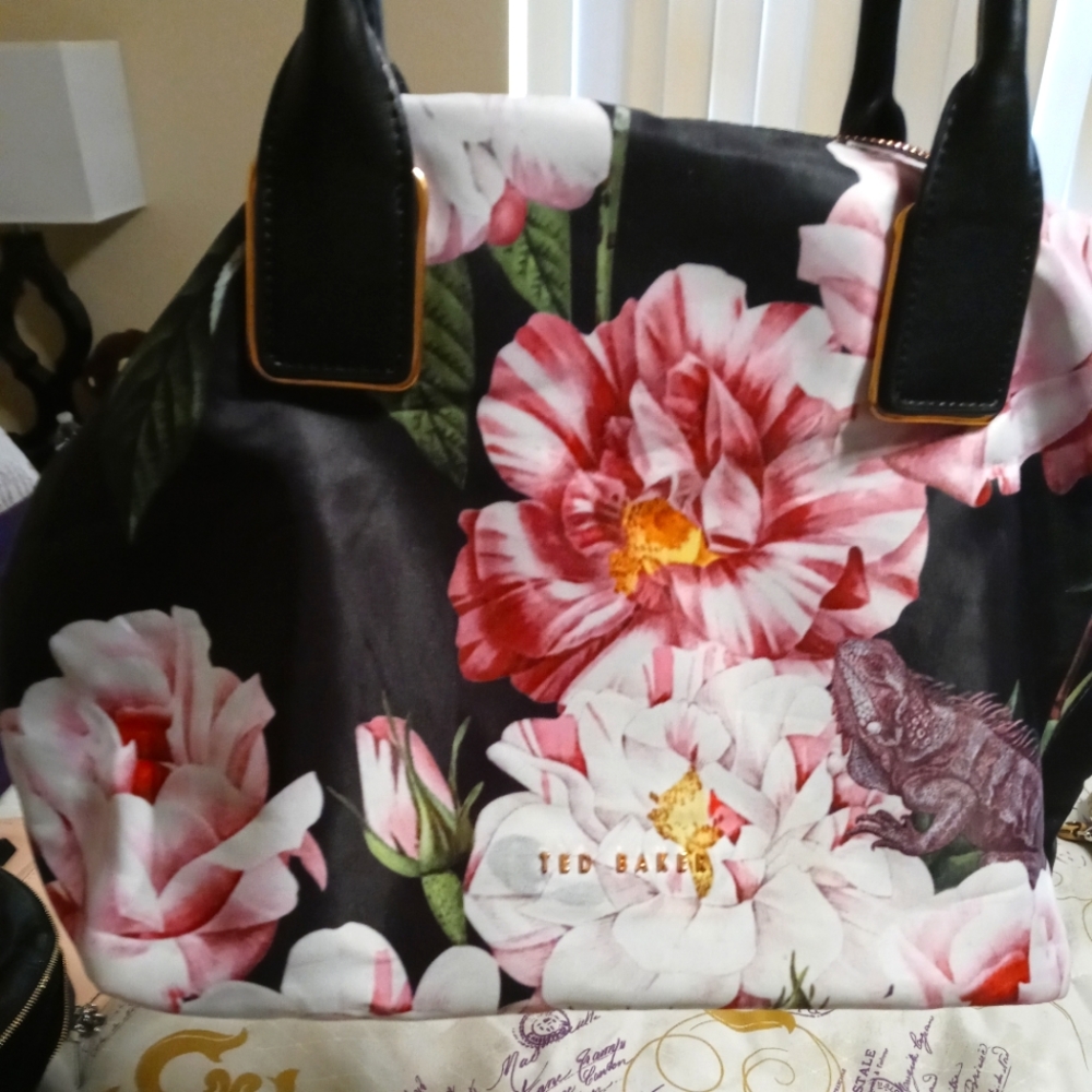 Classic Ted Baker floral purse